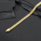 14K Gold Mesh Chain Bracelets | 5.5Mm