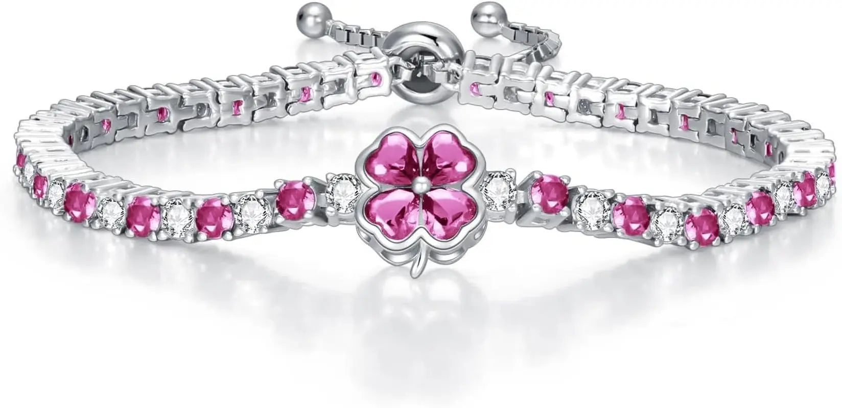 3.4Mm CZ Tennis Bracelet 925 Sterling Silver 