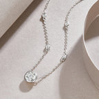 Natural Reverie - 1-carat Moissan Diamond S925 Sterling Silver And Platinum Plating Pendant