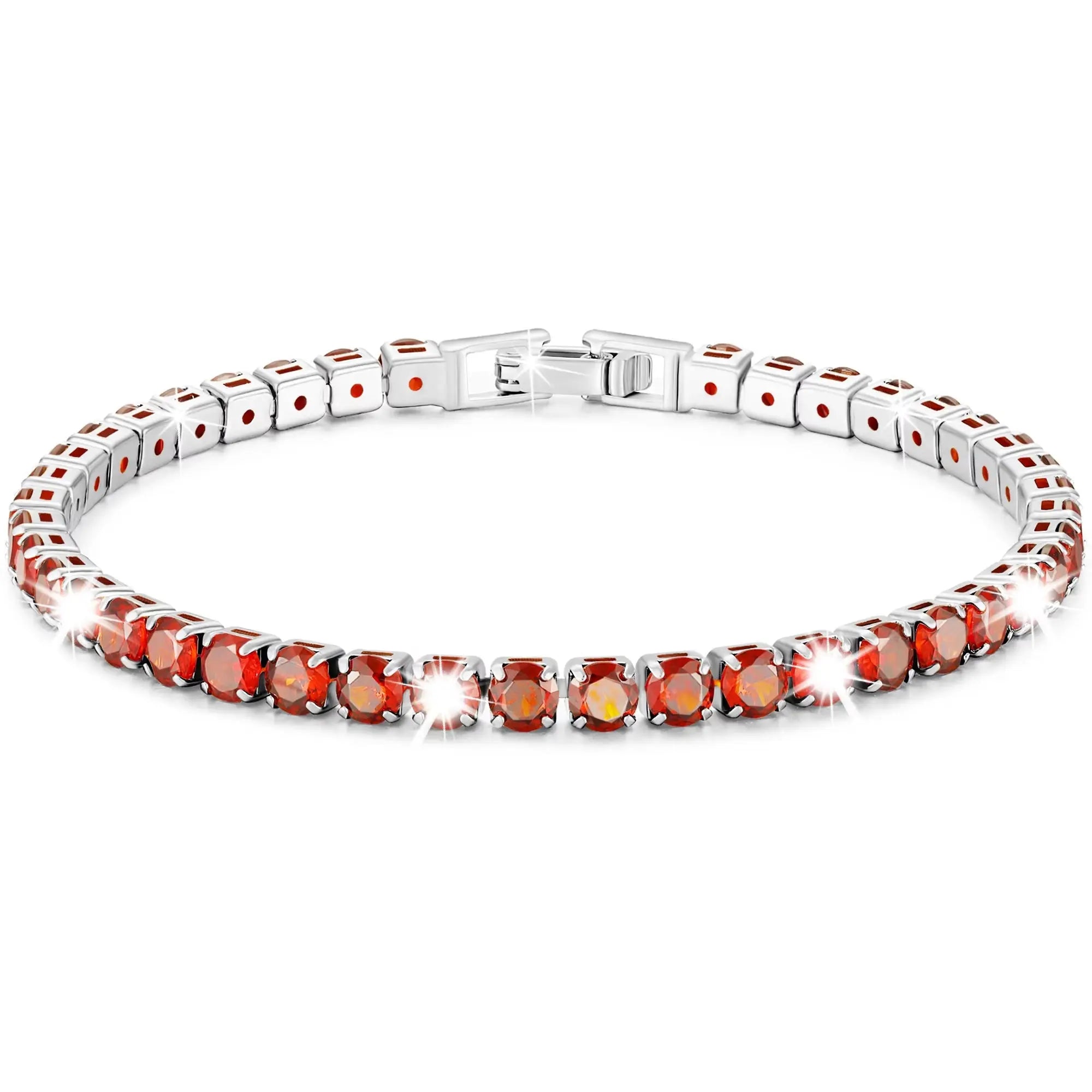 S925 Sterling Silver Plated Tennis Bracelet