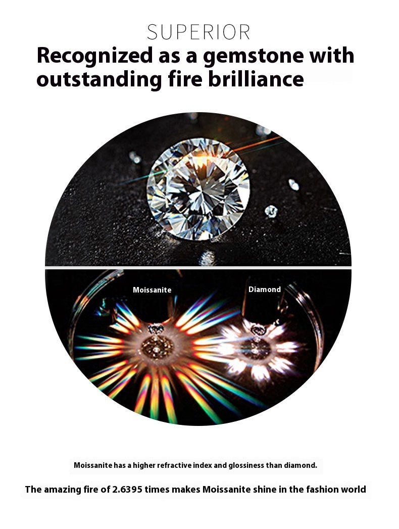 925 Sterling Silver Moissanite Bracelet