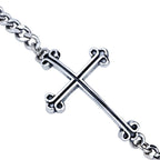 Sterling Silver Jewelry New Cross Bracelet