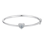 S925 Sterling Silver D-color Moissanite Love Bracelet