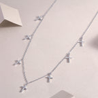 Holy Light Cross - Moissanite S925 Sterling Silver And Platinum Plating Pendant