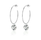Moissanite Luxury and Fashionable Light Luxury Silver Stud Earrings – S925 Platinum Plated - N&P Colletion