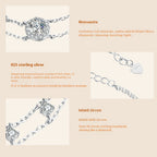 Simple Classic Design S925 Silver Diamond Bracelet