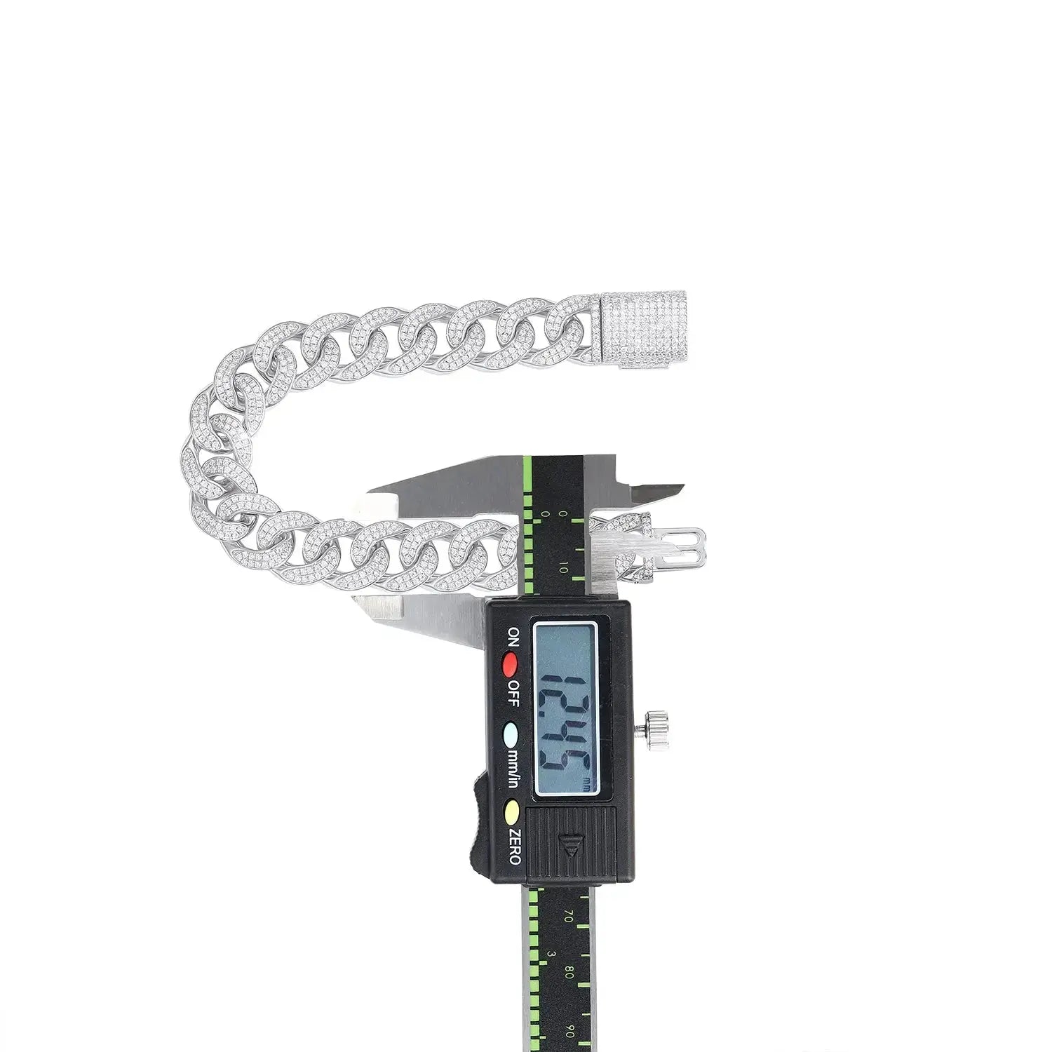 Moissanite, This Luxurious And Fashionable Light Luxury Jewelry Silver Bracelet Is Made Of S925 Silver Electroplated With Platinum NP Collection