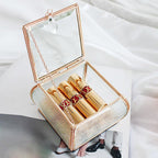 Glass crystal European jewelry box