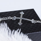 Sterling Silver Jewelry New Cross Bracelet
