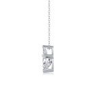 The Beloved Of The Heart - Moissanite S925 Sterling Silver And Platinum Plating Pendant