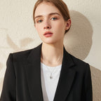 Sterling Silver Animal Paw Teardrop Urn Memorial Necklace