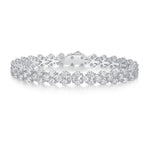 Canon – Fashionable Light Luxury Moissanite S925 Silver-Plated Platinum Bracelet  NP Collection