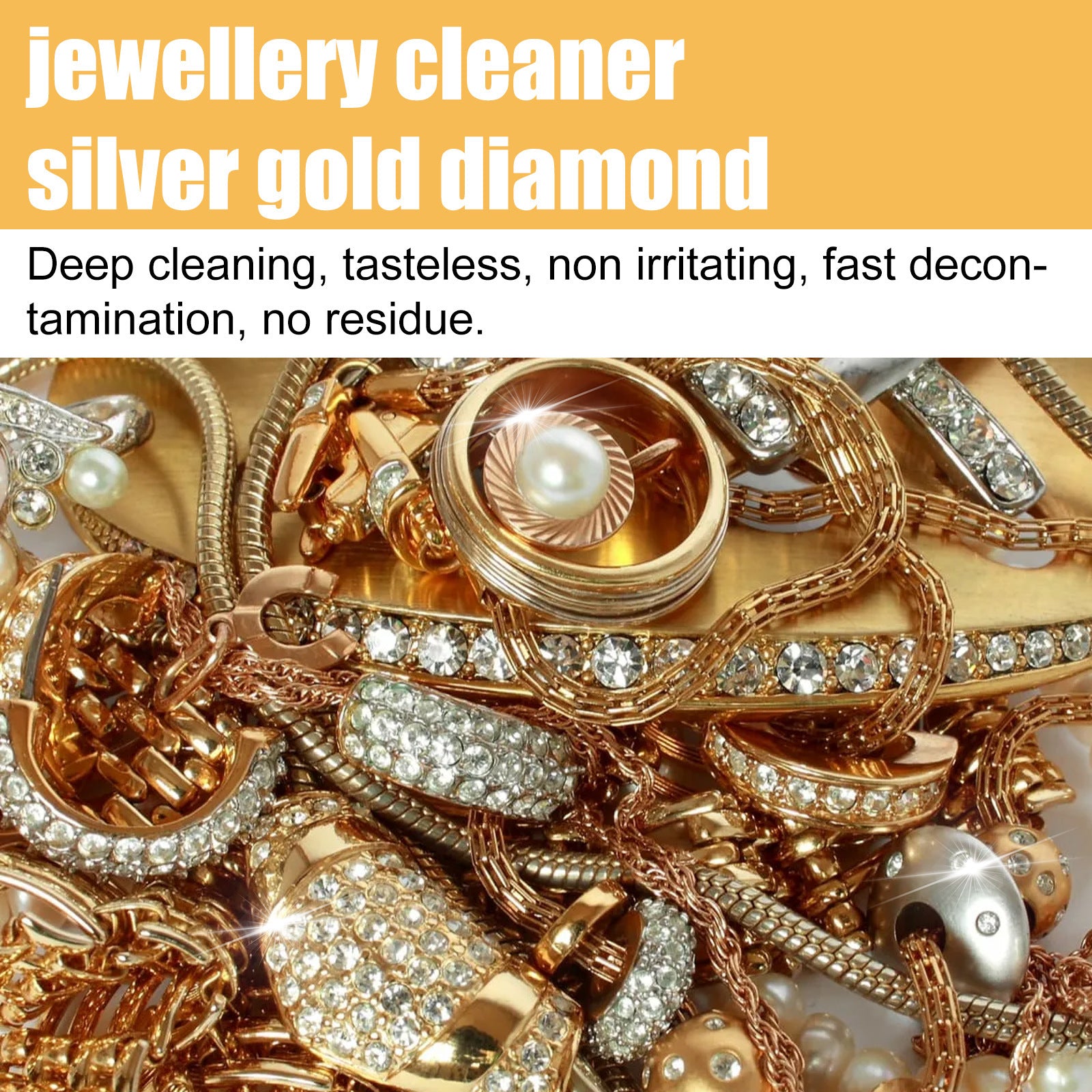 Jewelry Cleaning Solution Maintenance Decontamination Cleaning
