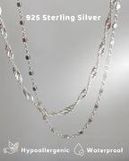 Double Stranded Sterling Silver Bracelet