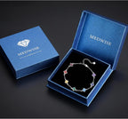 Sterling Silver Multicolor Bracelet 