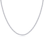 Solitude – Luxurious Light Luxury Moissanite S925 Silver-Plated Platinum Pendant Necklace NP Collection