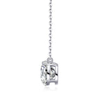 Love Of Time - 2-carat Moissan Diamond S925 Sterling Silver And Platinum-plated Pendant