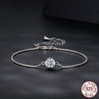 D-color Bright Classic Moissanite Bracelet