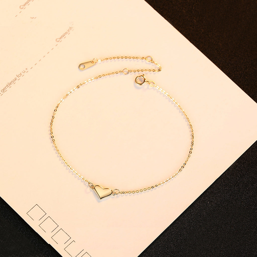 Simple 14k yellow gold bracelet
