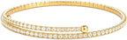 Stretch Gold Tennis Bracelet