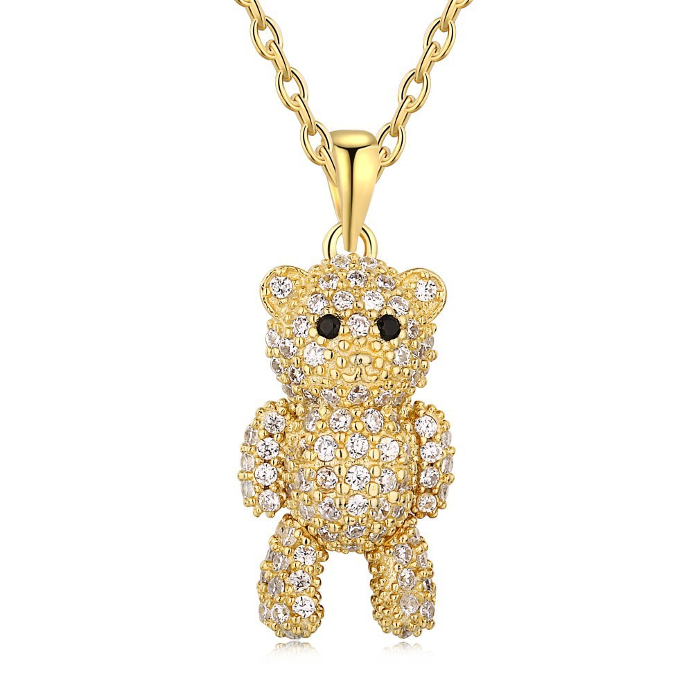 Personality Cute Bear Clavicle Chain