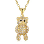 Personality Cute Bear Clavicle Chain