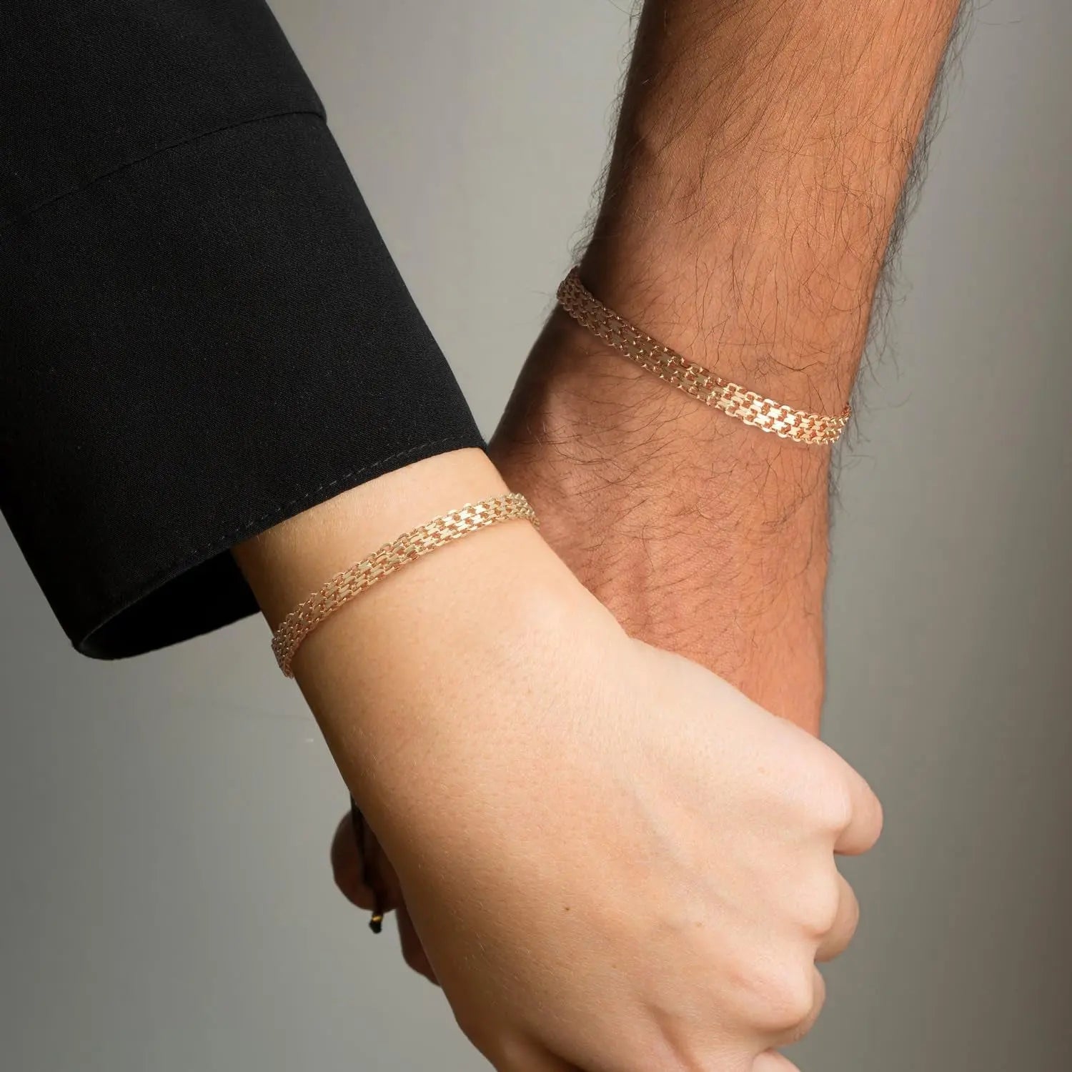 14K Gold Mesh Chain Bracelets | 5.5Mm