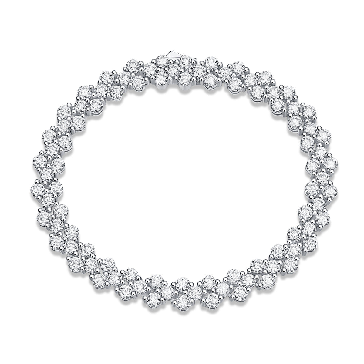 Kanong Mossan Diamond S925 Silver Bracelet