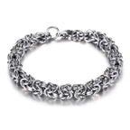 Vintage Braided Titanium Steel Bracelet