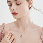 Cardinal Cross Necklace