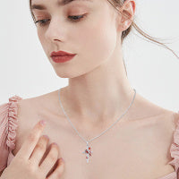 Cardinal Cross Necklace