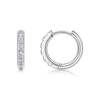 Summer Iced Tea - Moissanite S925 Sterling Silver And Platinum-plated Stud Earrings