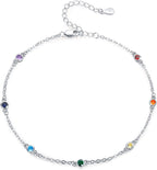 Sterling Silver Anklet Bracelet 
