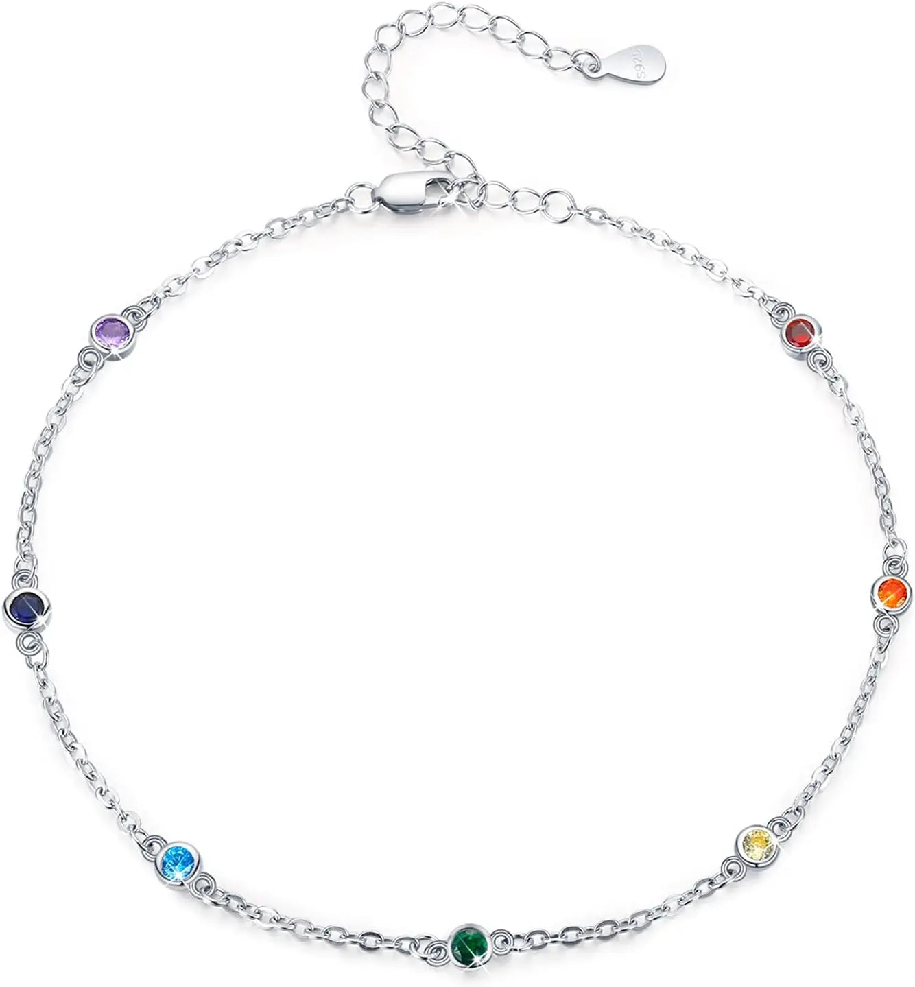 Sterling Silver Anklet Bracelet 