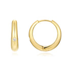 Star Ring Light – Premium Moissanite Luxury Fashion Silver Stud Earrings, S925 Gold Electroplated NP Collection