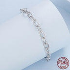 Fashion Chain S925 Sterling Silver Bracelet