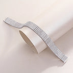 Shining And Simple – Luxurious jewelry Light Luxury Moissanite S925 Silver-Plated Platinum Bracelet NP Collection