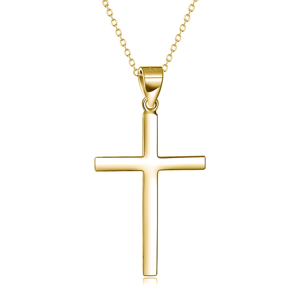 Sterling Silver Cross Pendant Necklace