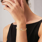 Twin Bracelet S925 Silver Moissanite Bracelet