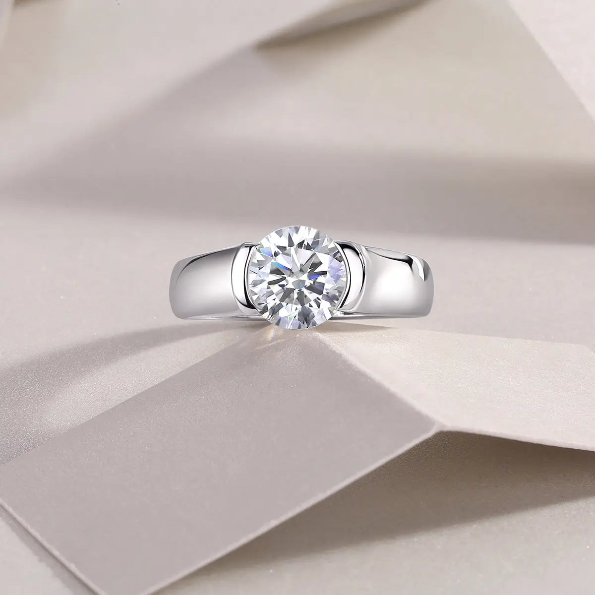 The Love of Your Life Diamond Ring with Moissanite 
