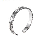 925 Sterling Silver Graffiti Bracelet