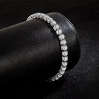 S925 Sterling Silver Diamond Inlaid Zircon Bracelet