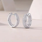 1Years – Fashionable Earrings and Stud Jewelry with Moissanite, S925 Sterling Silver, Platinum-Plated NP Collection