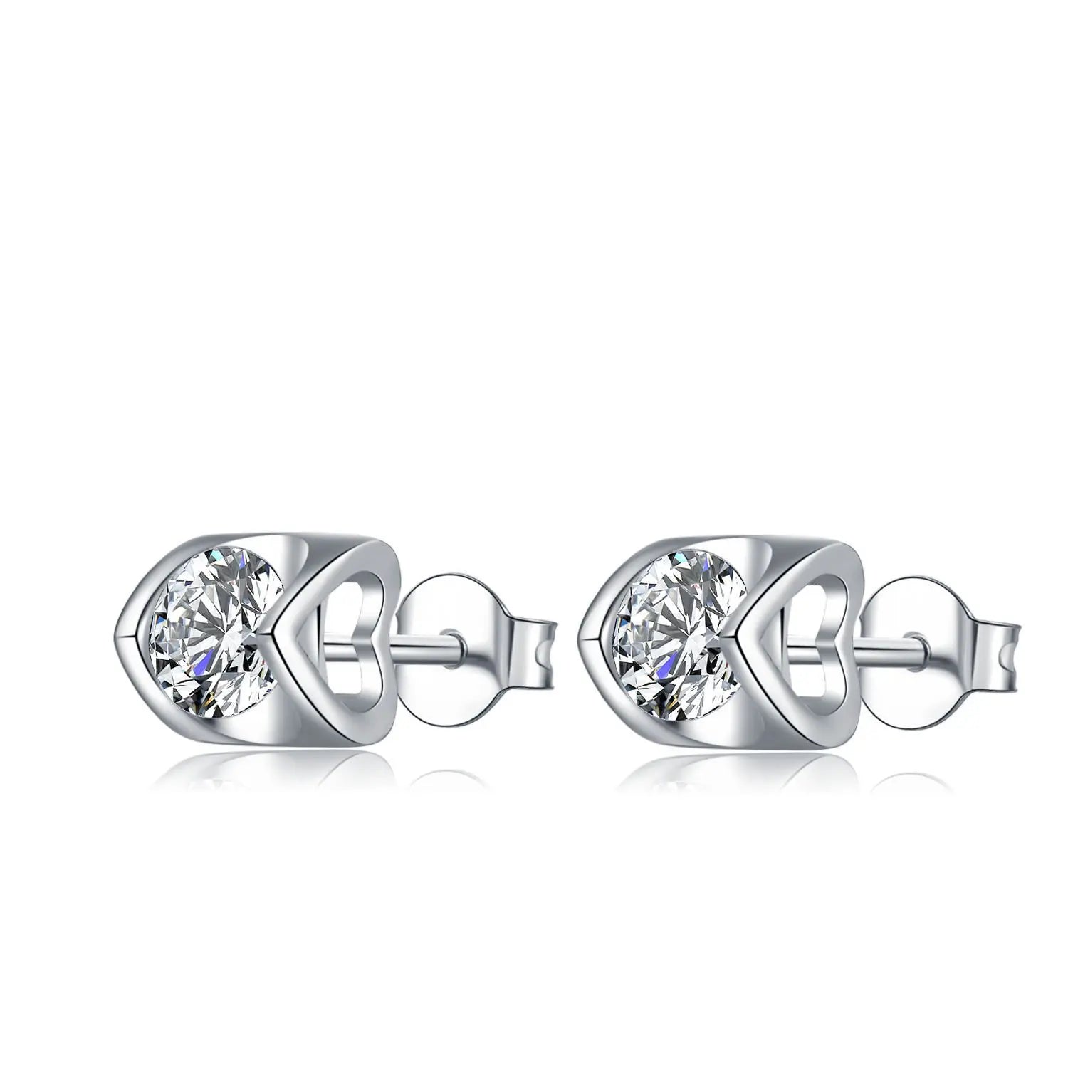 Fashion Stud Necklace S925 Sterling Silver Jewelry Set – Elegant Matching Jewelry Set NP Collection