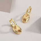 Beautiful – Luxurious Light Luxury Moissanite S925 Gold-Plated Silver Stud Earrings NP Collection