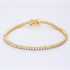 2-6mm Full Set Moissanite Girl S925 Silver Ao Advanced Design Bracelet