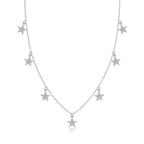 Star Love - Moissanite S925 Sterling Silver And Platinum Plating Pendant