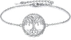 925 Sterling Silver Tree Bracelet 