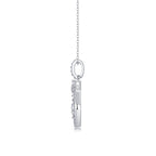 Starlight Heart-to-Heart - 1-carat Moissan Diamond S925 Sterling Silver And Platinum Plating Pendant