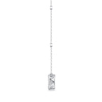 Sweet - 1-carat Moissanite S925 Sterling Silver And Platinum Plating Pendant